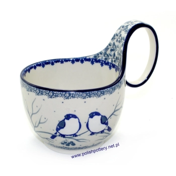 Czerpak 0,4L II Gatunek dek. U48320X Białe Gile